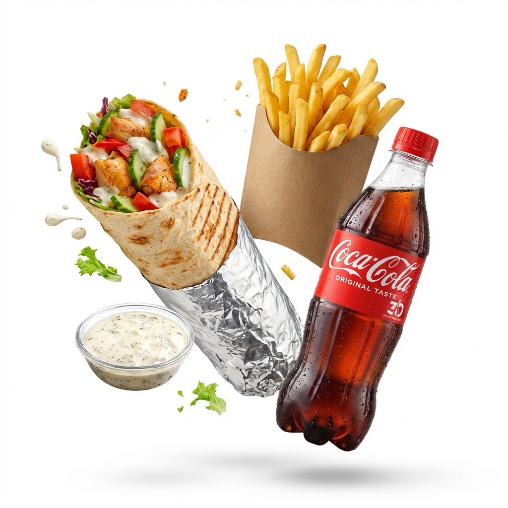 Combo Shaorma cu pui - livrare Chișinău