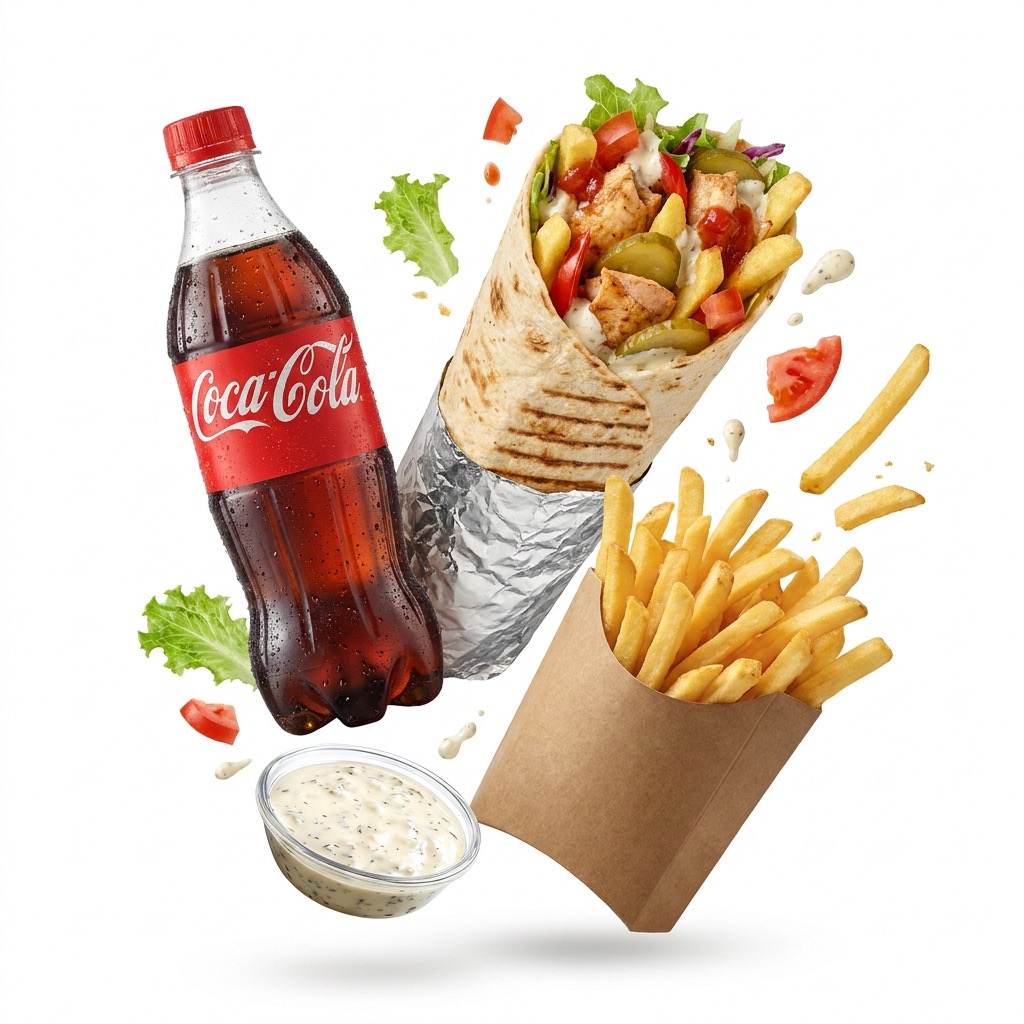Combo Kebab cu pui - livrare Chișinău